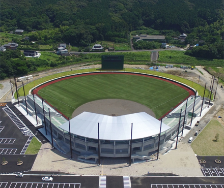 実績写真：諫早市第１野球場（長崎県諫早市）