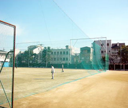 実績写真：明浄学院高等学校グランド（大阪府大阪市）