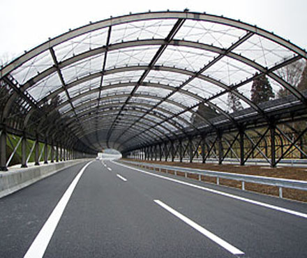 実績写真：第二名神自動車道高野地区（滋賀県甲賀市）