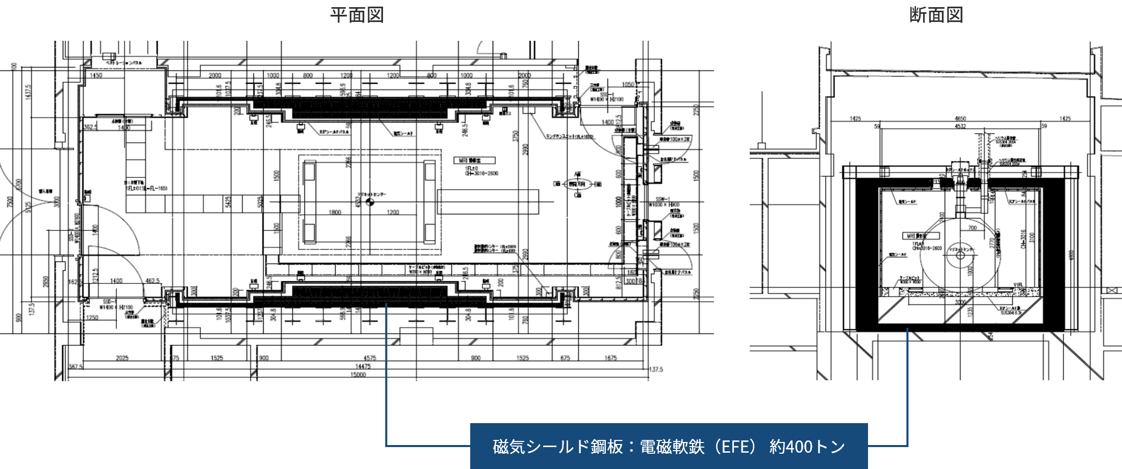 特殊シールド工事の一例